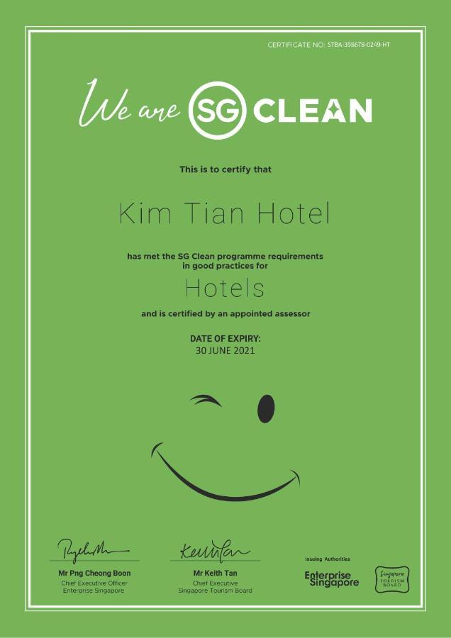 Kim Tian Hotel Singapur Zewnętrze zdjęcie